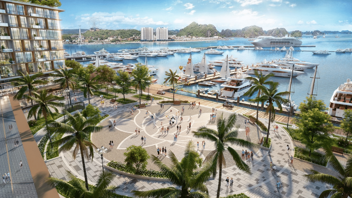 Bến du thuyền sang trọng tại Sun Elite City Hạ Long cung cấp những tiện ích đẳng cấp, lý tưởng cho cư dân và du khách.