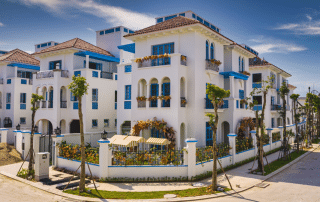 Biệt thự tại Sun Elite City Hạ Long mang phong cách Địa Trung Hải. Ảnh: Sun Group