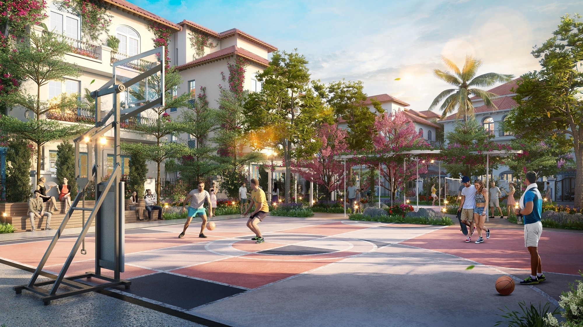 Các hoạt động thể thao tại Sun Elite City Hạ Long mang đến không gian sống hiện đại, giao lưu và gần gũi với thiên nhiên.