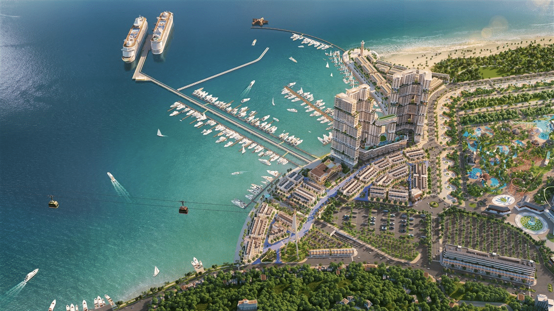 Khu phức hợp Sun Elite City bên vịnh du thuyền, điểm đến lý tưởng cho du lịch 2022.