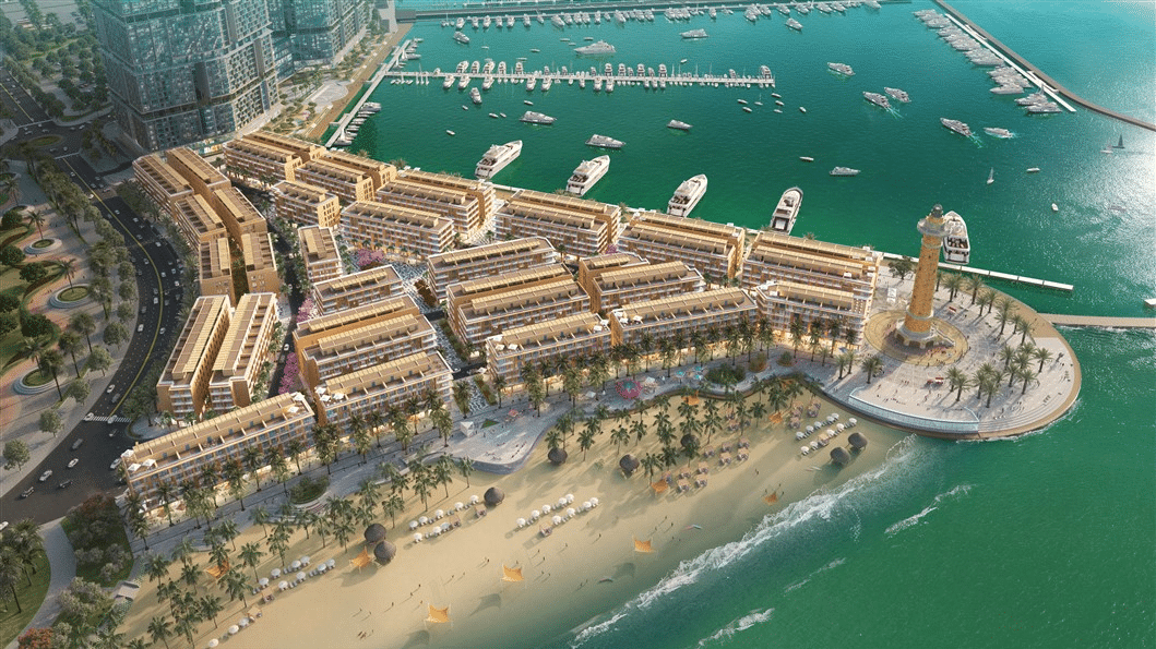 Toàn cảnh tổ hợp bất động sản Sun Elite City tại Vịnh di sản thiên nhiên thế giới.